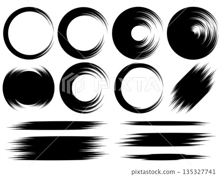 Japanese-style brush-writing frame set (black) Japanese-style brush-writing frame set (black) 135327741