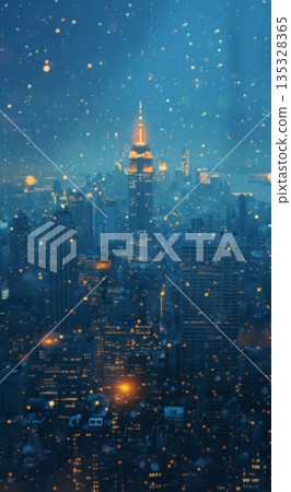 月光下的都市 135328365