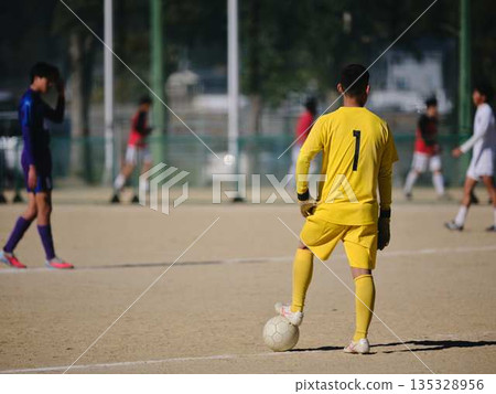 足球隊練習 135328956