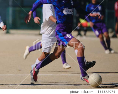 足球隊練習 135328974