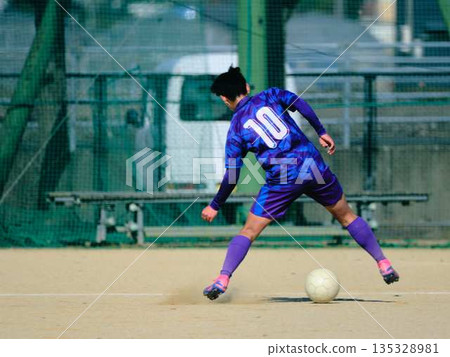 Soccer team practice Soccer team practice 135328981