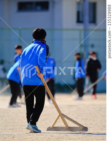 足球隊練習 135328988