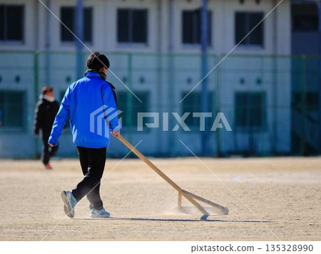 足球隊練習 135328990