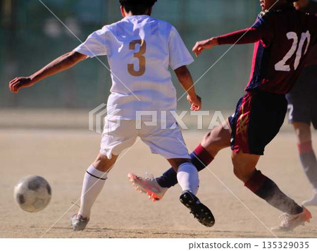 Soccer team practice Soccer team practice 135329035