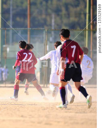 足球隊練習 135329169