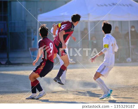 足球隊練習 135329187