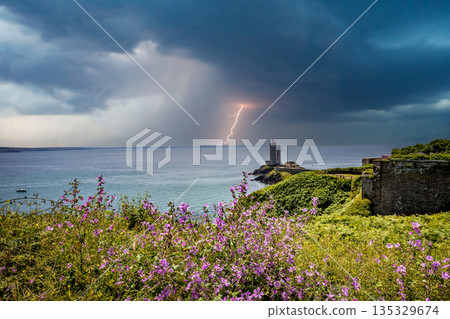 Petit Minou Lightouse Brest, finistere, brittany, france 135329674