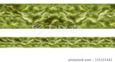 Green abstract seamless pattern. Vibrant foliage watercolor background with spots, streaks, and splashes for textile designs, wrapping paper, wallpaper, textured backgrounds, scrapbook, packaging Green abstract seamless pattern. Vibrant foliage watercolor background with spots, streaks, and splashes for textile designs, wrapping paper, wallpaper, textured backgrounds, scrapbook, packaging 135331481
