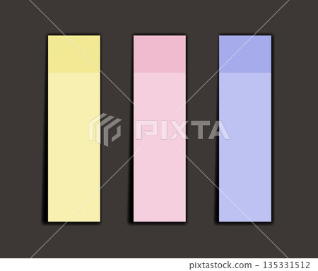 Paper notes stickers. Place for memo messages on paper sheets. Blank sticky place for to do list and office notice or information board Paper notes stickers. Place for memo messages on paper sheets. Blank sticky place for to do list and office notice or information board 135331512