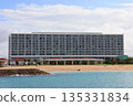 A resort hotel on the seaside, a calm afternoon scene 135331834