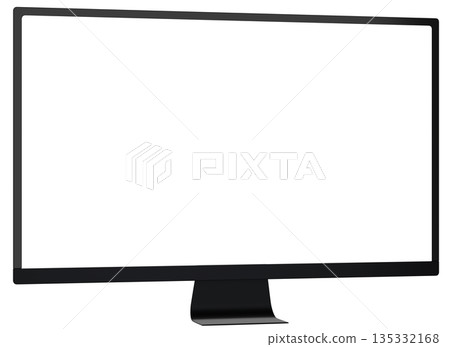3D材質_顯示器_黑色 135332168