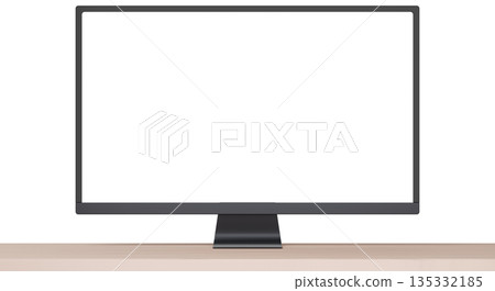 3D材質_顯示器_黑色 135332185