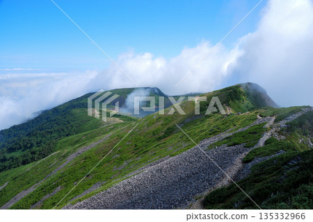 【山景】白馬禦池，北阿爾卑斯山脈，長野縣 135332966