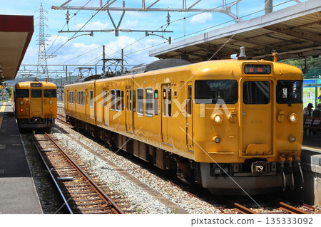 伯備線/赤穗線 115系列車（2輛編組列車） 135333092