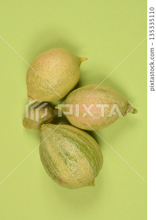 Group of pink tiger lemons Group of pink tiger lemons 135335110