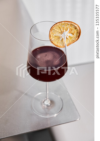 Integrating Dried Orange Circles Into Decor Promotes Environmentally Mindful Design Practices 135335577