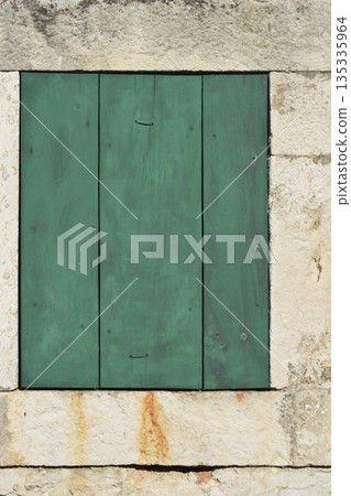 Green Shutter Green Shutter 135335964