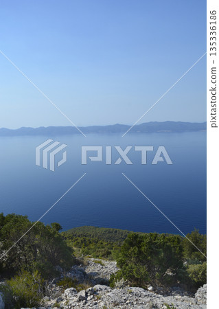 Adriatic view from Peljesac 135336186
