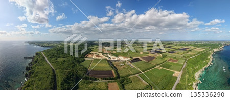 Miyakojima panoramic photo Miyakojima panoramic photo 135336290