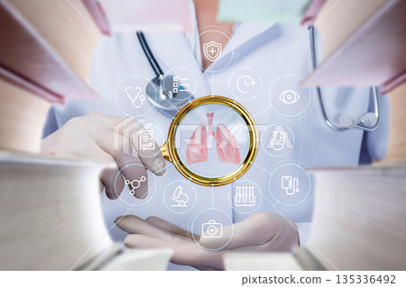 Lung research and treatments. Lung research and treatments. 135336492