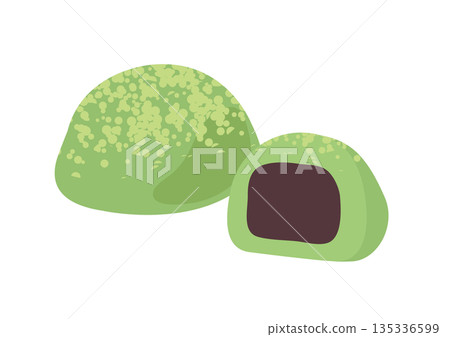 Delicious looking Uguisu Mochi 135336599