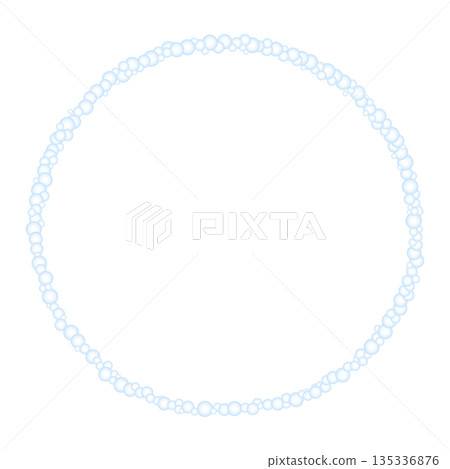 Snowball Frame isolated on a transparent background. Minimalist circular frame made of light blue snowballs. Perfect for winter, Christmas, New Year, and holiday designs. PNG and Vector Illustration Snowball Frame isolated on a transparent background. Minimalist circular frame made of light blue snowballs. Perfect for winter, Christmas, New Year, and holiday designs. PNG and Vector Illustration 135336876