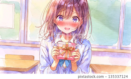 A girl who struggles with the pressure to give 135337124