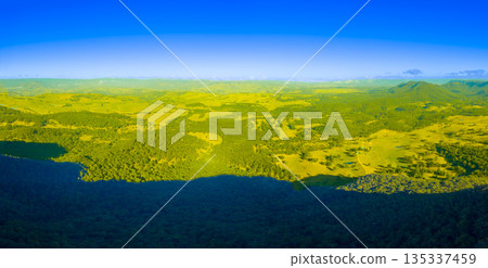 Drone photograph of the Kanimbla Valley in the Blue Mountains 135337459