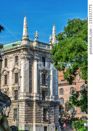 Palace of Justice - Justizpalast in Munich, Bavaria, Germany 135337775