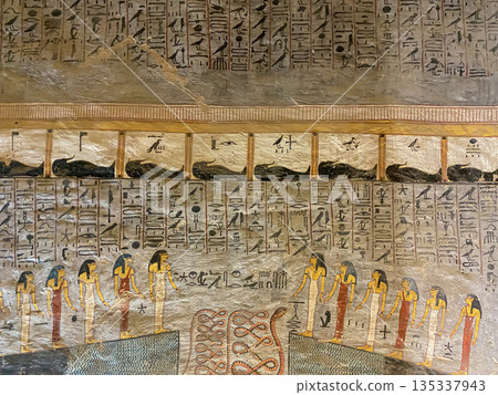 Tomb KV16 in the Egyptian Valley of the Kings, in the Theban necropolis, Egypt, Luxor. 135337943