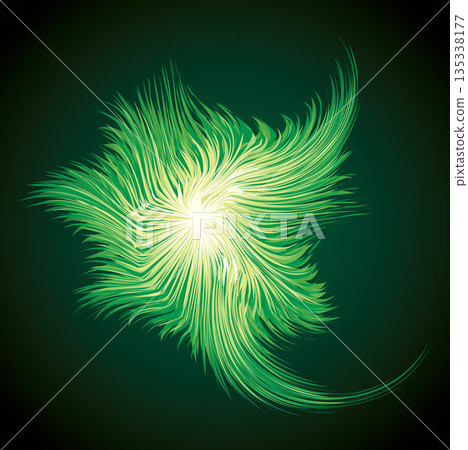 Abstract background. Explosion. Vector drawing 135338177