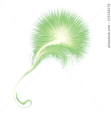 Abstract background. Explosion. Vector drawing 135338178