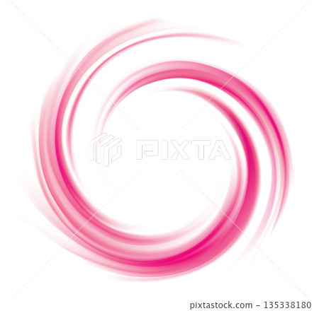Abstract vector spiral background crimson colour 135338180