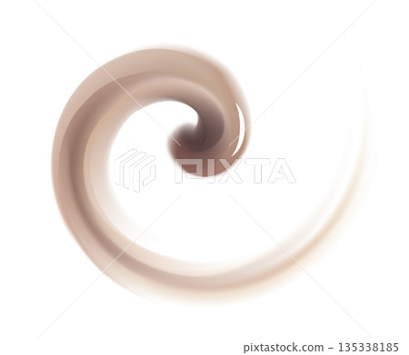 Vector background of swirling chocolate texture Vector background of swirling chocolate texture 135338185