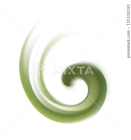 Vector background of swirling oil texture 135338193