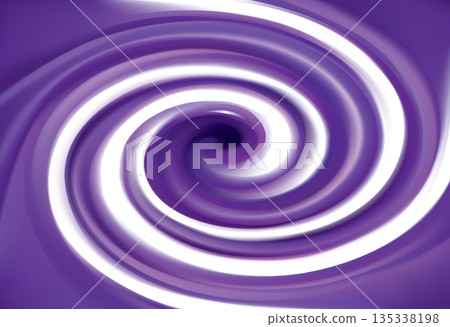 Vector abstract violet swirl background 135338198