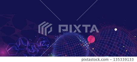 Abstract circuit system concept technology and science background 135339133
