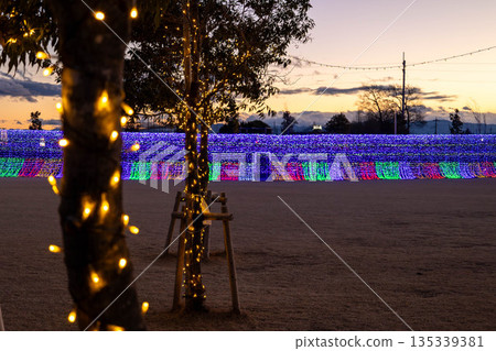 道之驛前橋赤城的燈飾 135339381