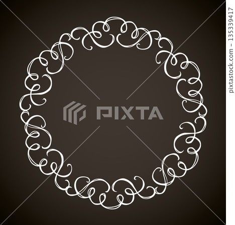 Vignette. Vector drawing Vignette. Vector drawing 135339417
