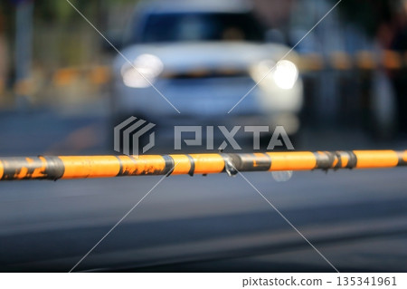 Railroad crossing alarm image Railroad crossing alarm image 135341961