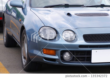 Automotive image: Front mask of the 6th generation Toyota Celica GT-FOUR Automotive image: Front mask of the 6th generation Toyota Celica GT-FOUR 135342372