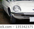 Front mask of the Japanese sports car Mazda Cosmo Sport Front mask of the Japanese sports car Mazda Cosmo Sport 135342375