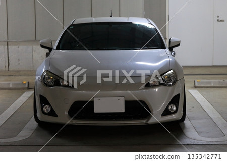 White domestic sports car image White domestic sports car image 135342771