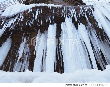 大小不一的冰柱（20260110075458） 135344606