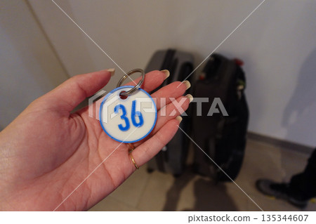 托運行李時的標籤 135344607