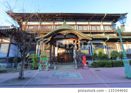 Takegawara Onsen main entrance (Beppu City, Oita Prefecture) Takegawara Onsen main entrance (Beppu City, Oita Prefecture) 135344692