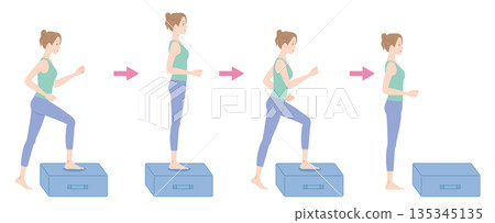 彈跳床墊台階 135345135