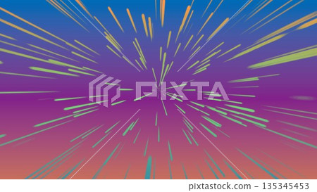 天、插畫、星星、風景、雪、背景、夜晚、冬天、夜空、藍色、自然、光線、星空 135345453