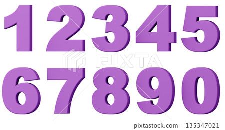 3D background material_number_purple 135347021