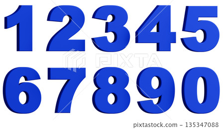 3D background material_number_blue 135347088
